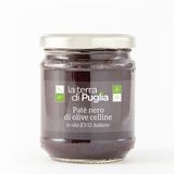 Schwarze Cellina-Olivenpastete